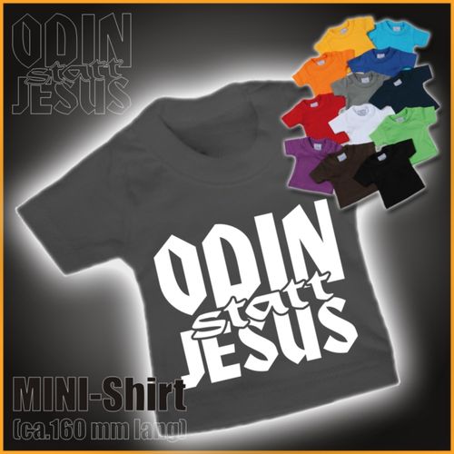 MINI-Shirt "Odin statt Jesus"